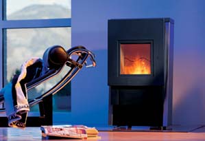 Foto: Holzpellet-Primaerofen