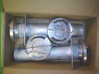 Foto: Mauerdurchführung mit Flansch, gerade