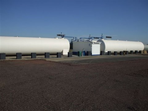 Foto: Tanklager von 400.000 Liter