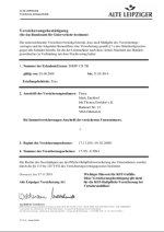 Bestaetigung Versicherung nach GueKG