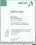 Scan: Bio-Zertifikat