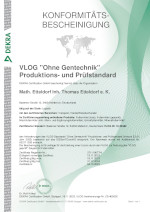 Scan: VLOG-Zertifikat 2024