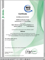 Scan: EU-Zertifikat Nachhaltigkeit 2017-2018