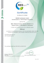 Scan: EU-Zertifikat Nachhaltigkeit 2023-2024